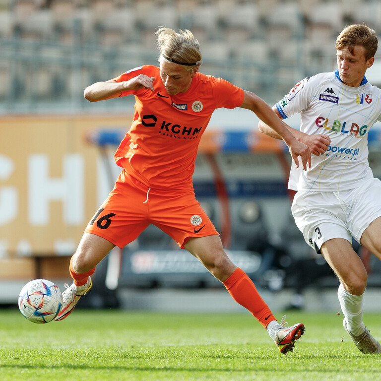 eWinner 2 liga: KGHM Zagłębie II Lubin - Olimpia Elbląg | FOTO