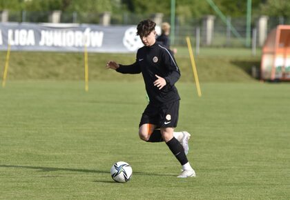 Poranny trening drużyn U-19 oraz U-17