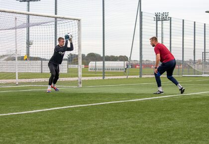 Kurs UEFA Goalkeeper B na obiektach Akademii Piłkarskiej KGHM Zagłębie | FOTO