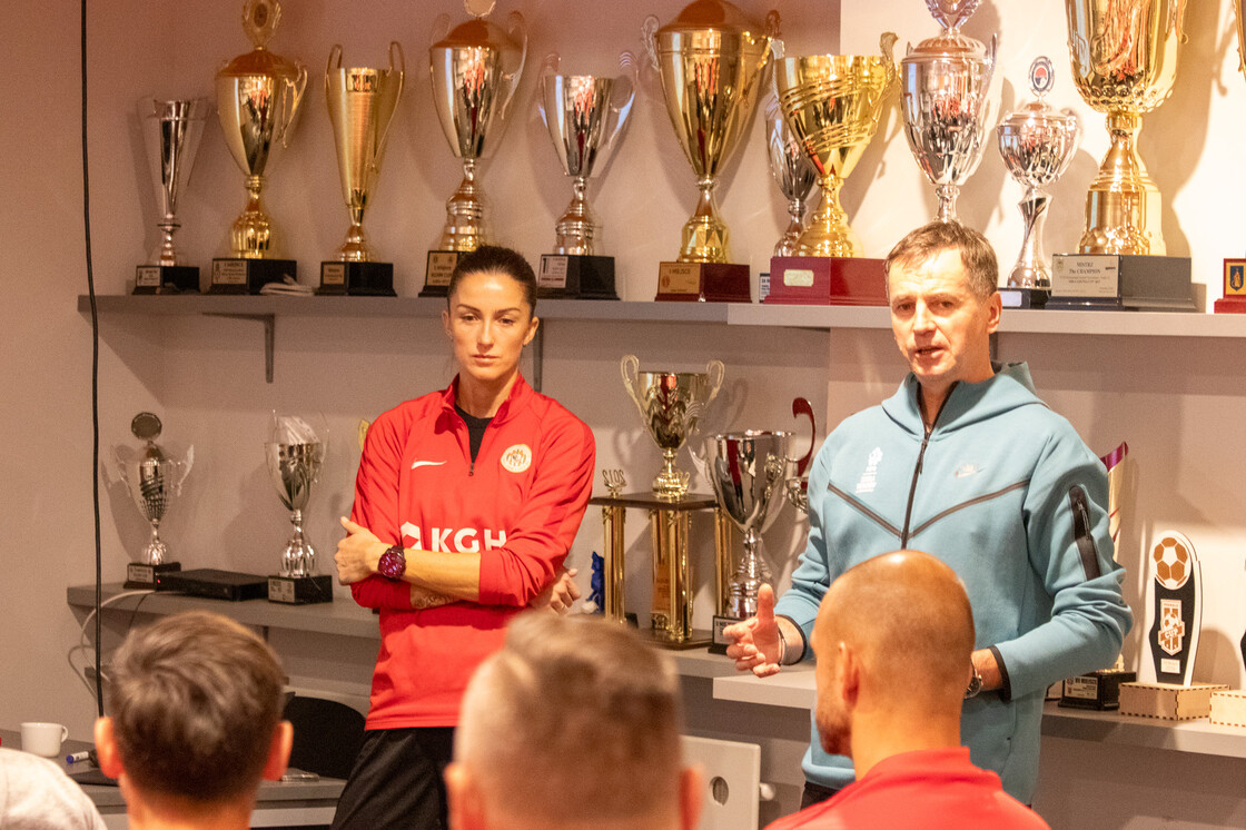 Kurs UEFA Goalkeeper B na obiektach Akademii Piłkarskiej KGHM Zagłębie | FOTO