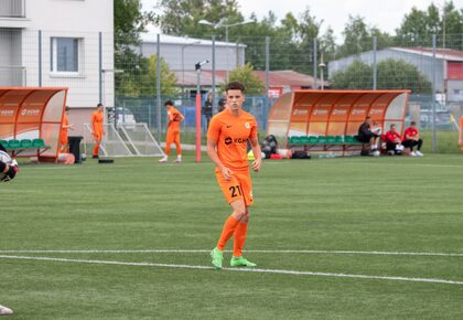 Sparing zespołu U-16 i zawodników testowanych | FOTO