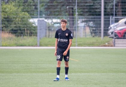 Sparing zespołu U-16 i zawodników testowanych | FOTO