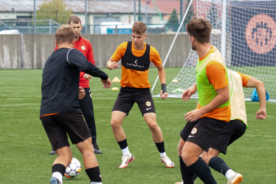 Trening drugiej drużyny w naszym obiektywie