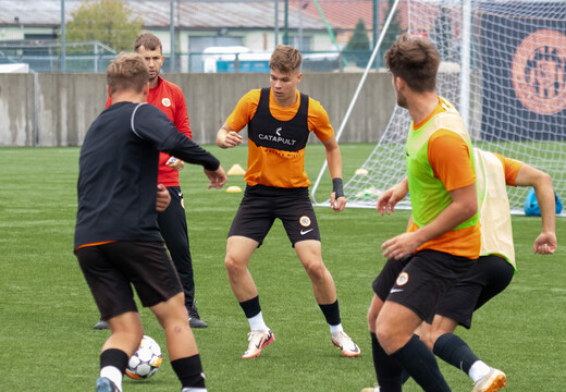 Trening drugiej drużyny w naszym obiektywie