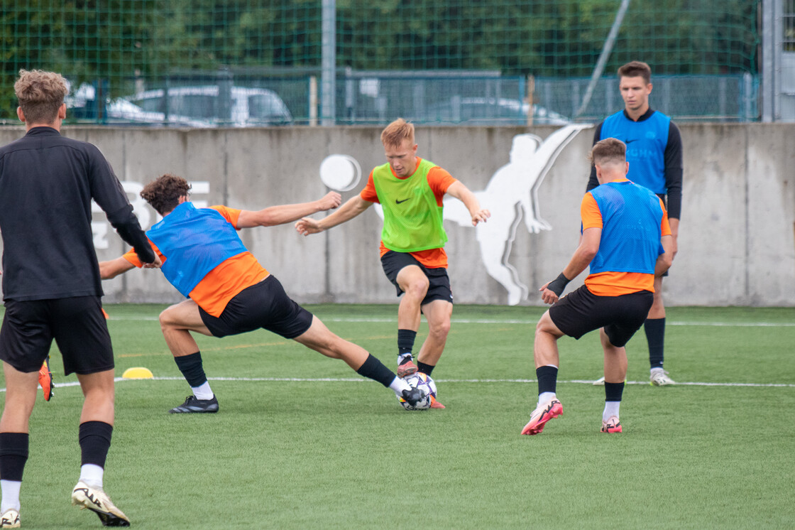 Trening drugiej drużyny w naszym obiektywie